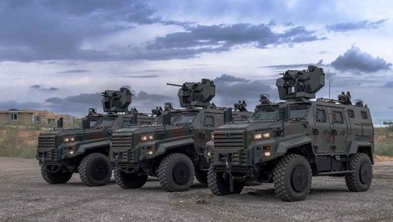 Türk Yapımı Zıhlı Araçlar Katar'da Askeri Geçiş Göreninde Görüntülendi