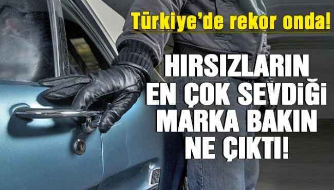 Türkiye'de En Çok Çalınan Otomobil Markaları