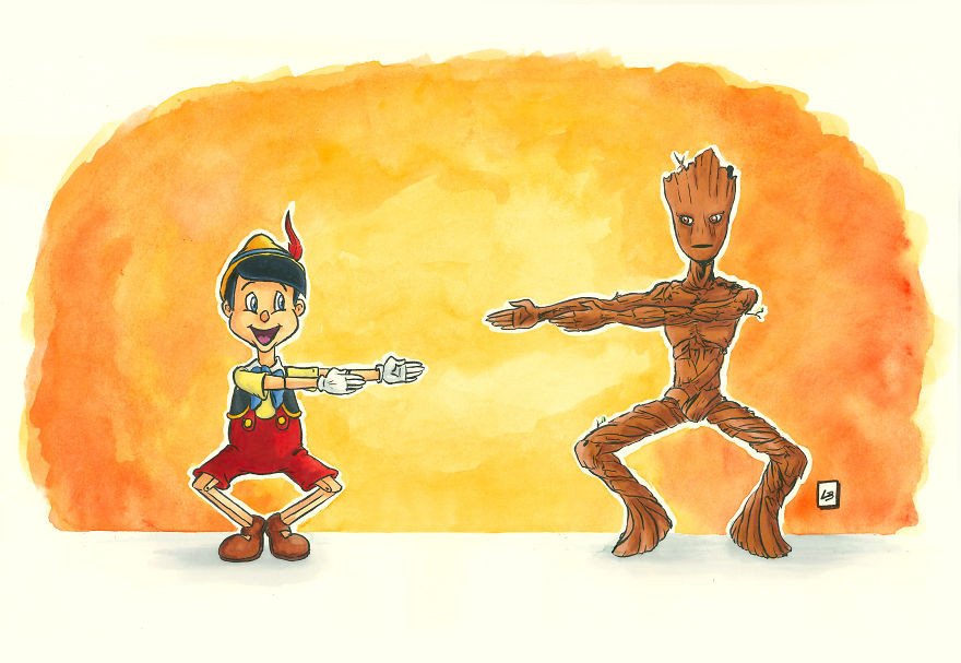 Pinokyo x Groot
