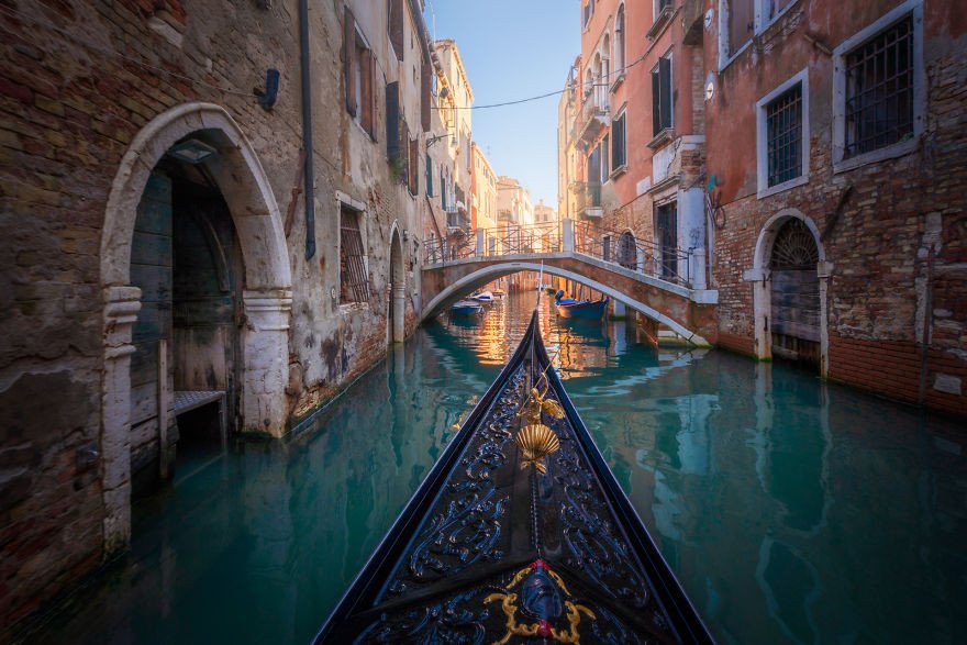 Venedik'e Kışında Gidilip, Gezilebileceğini Gösteren 20 Fotoğraf