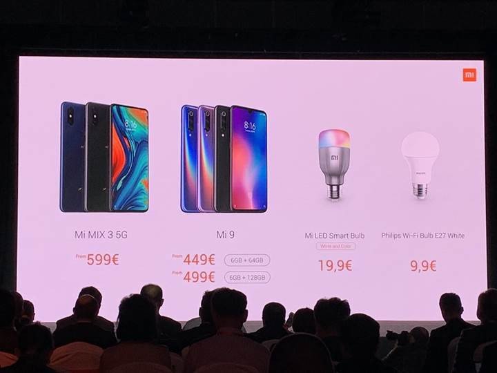 Xiaomi Mi Mix 3 5G Modelinin Avrupa fiyatı belli oldu