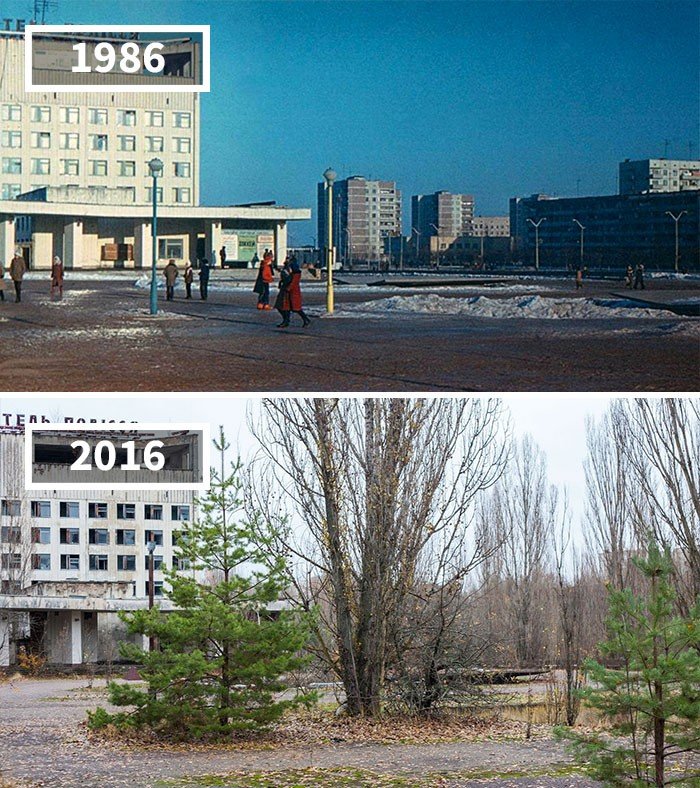 Pripyat, Ukrayna, 1986 - 2016