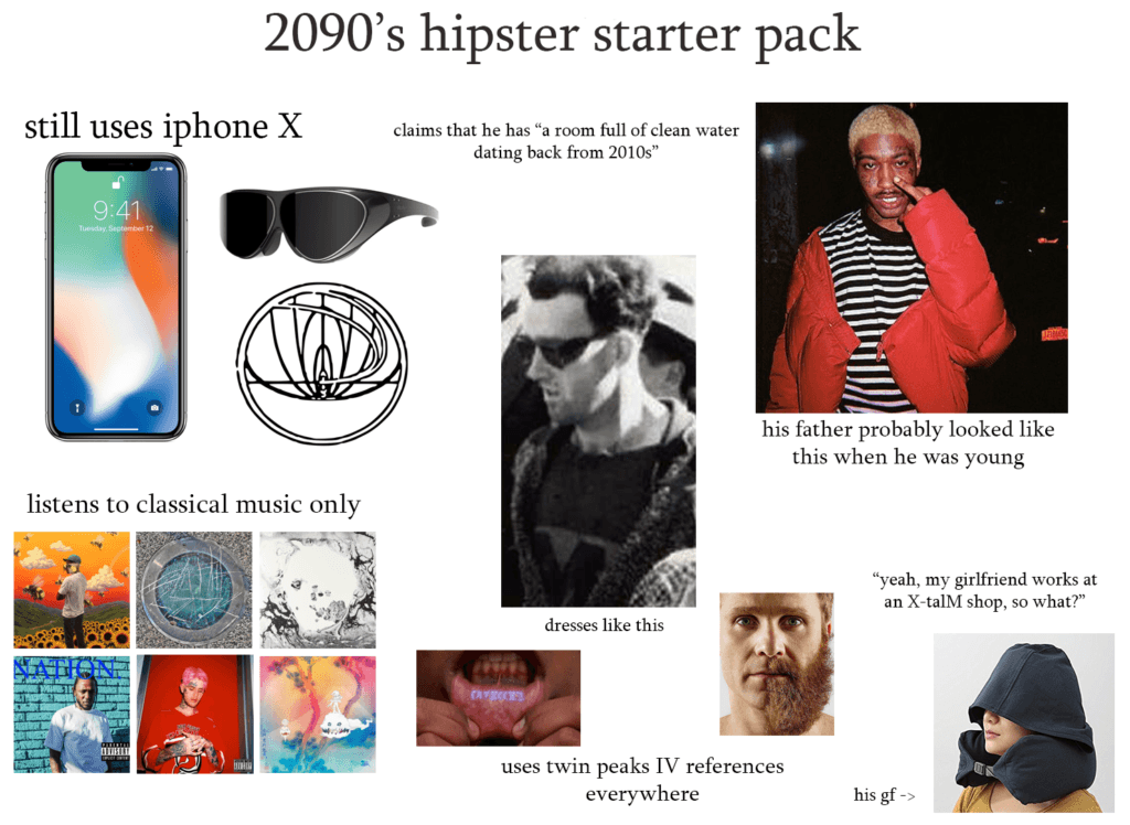 Hipster starter pack