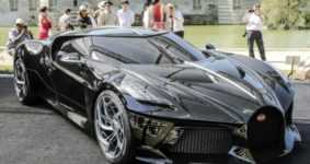 Bugatti La Voiture Noire fiyatı