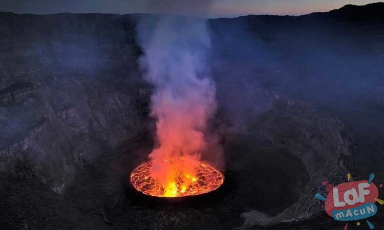 Niragongo (Kongo) yanardağı