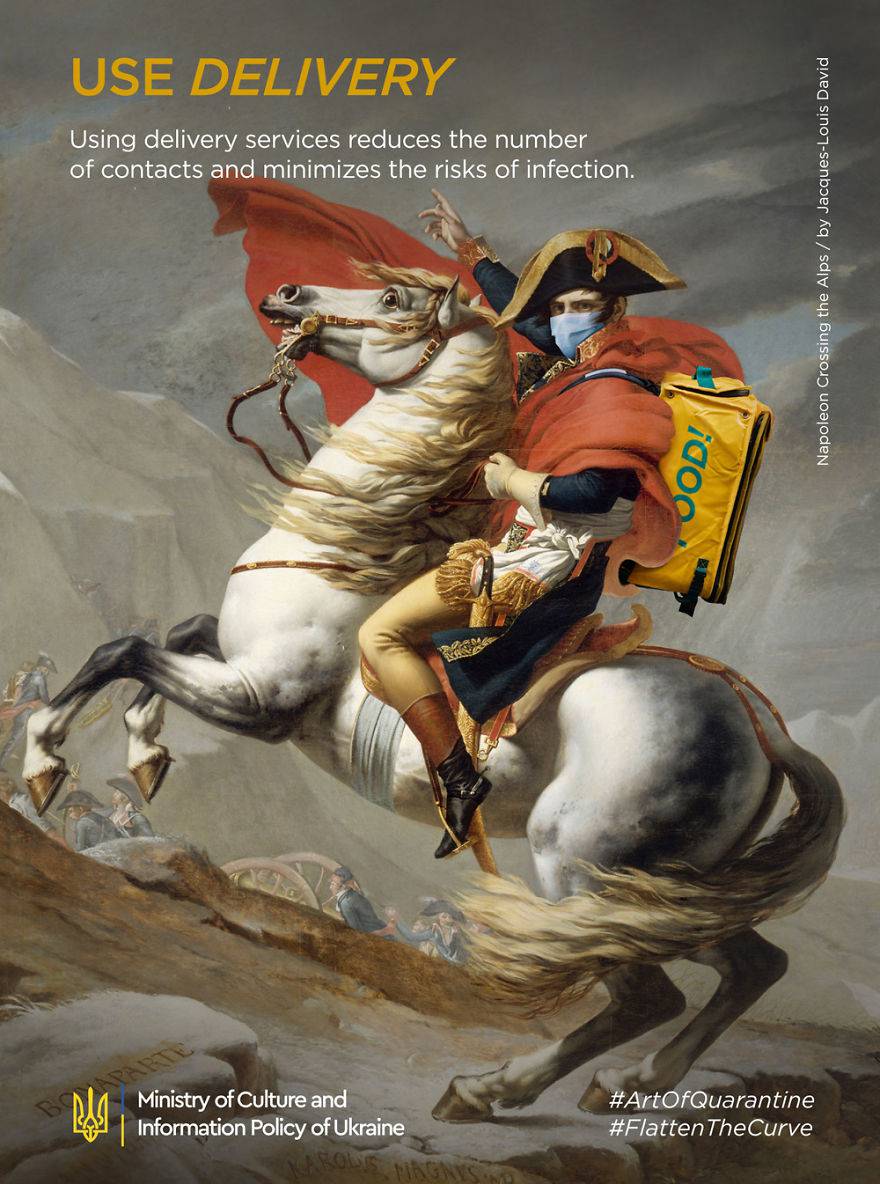 Jacques-Louis David, Alpleri Geçerken Napolyon