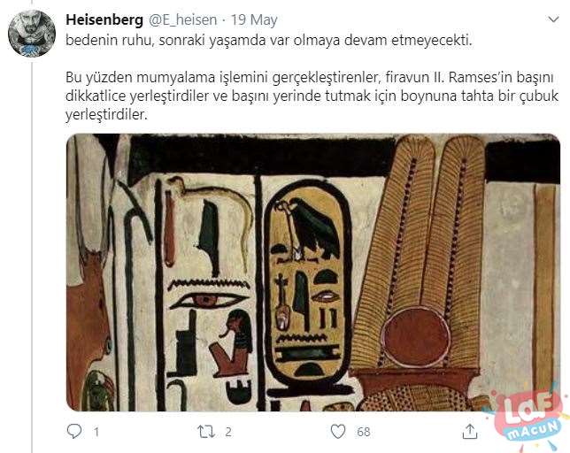 3000 Yaşındaki II.Ramses'e verilen Pasaport'u birde böyle dinleyin