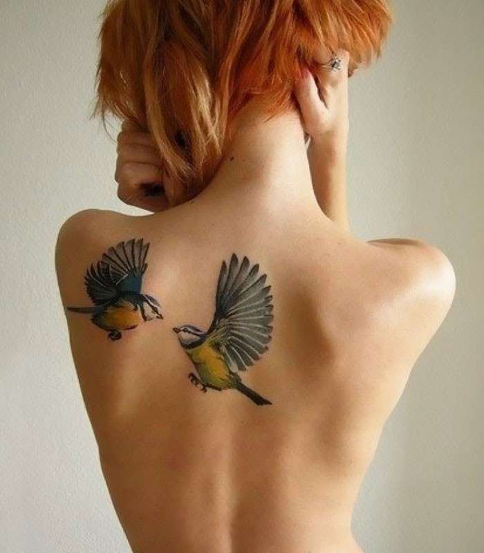 kuş dövmeleri