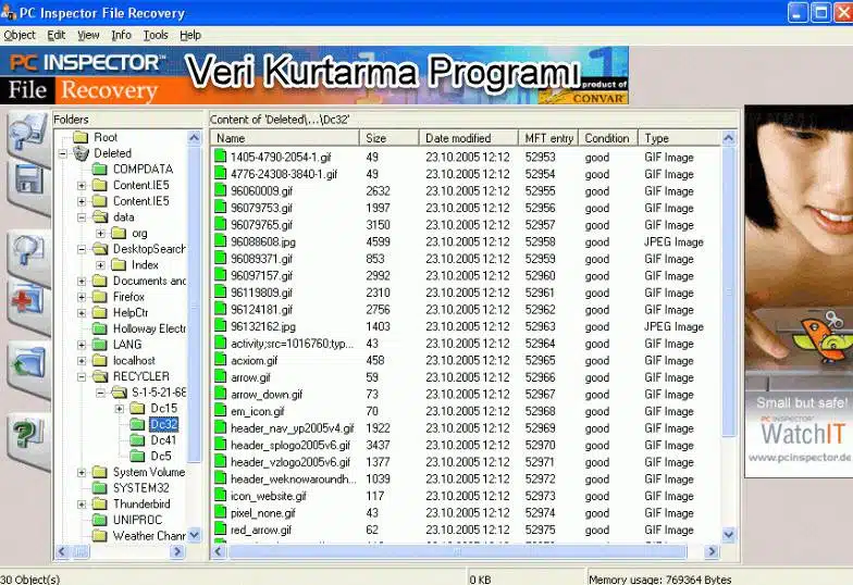 PC Inspector File recovery