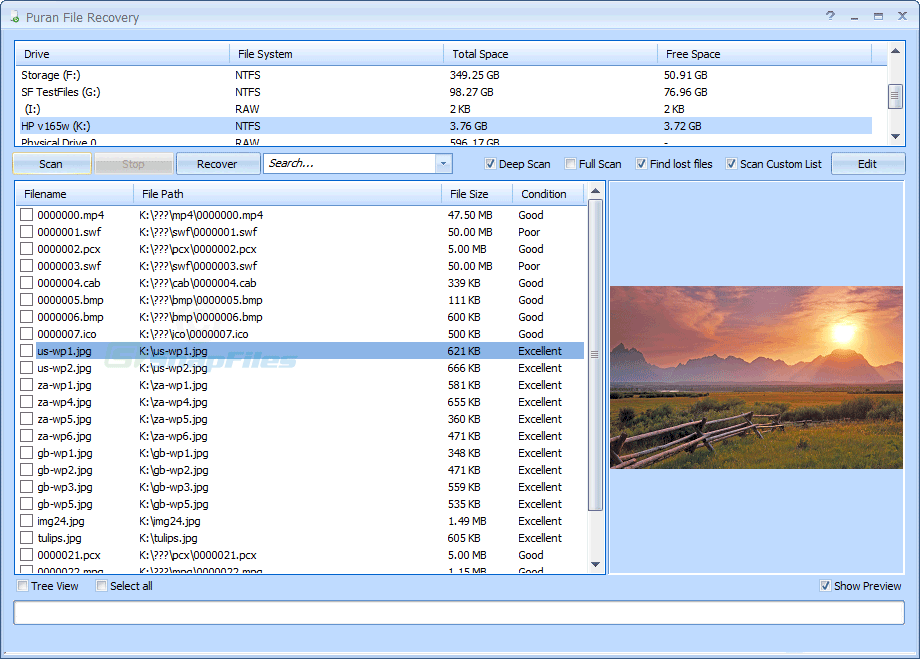 Puran file Recovery