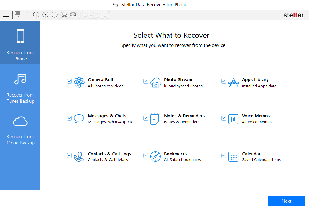 Stellar Data Recovery