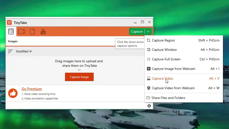 En İyi Ekran Videosu Çekme Programları 7 TinyTake