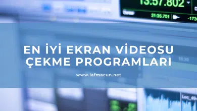 En İyi Ekran Videosu Çekme Programları