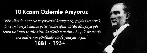 Resimli 10 kasım mesajları