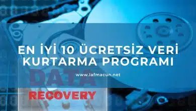 En İyi 10 Ücretsiz Veri Kurtarma Programı
