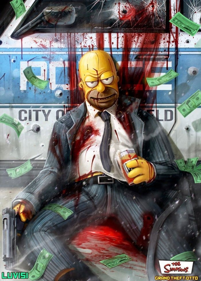 The Simpsons – Grand Theft Otto