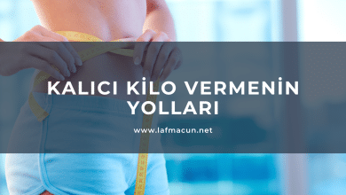 Kalıcı Kilo Vermenin Yolları