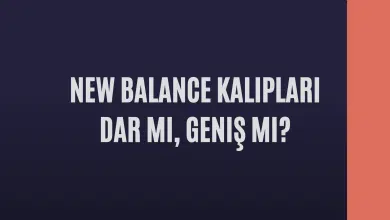 New Balance Kalıpları Dar mı, Geniş mi? 1 New Balance Kalıpları Dar mı, Geniş mi?