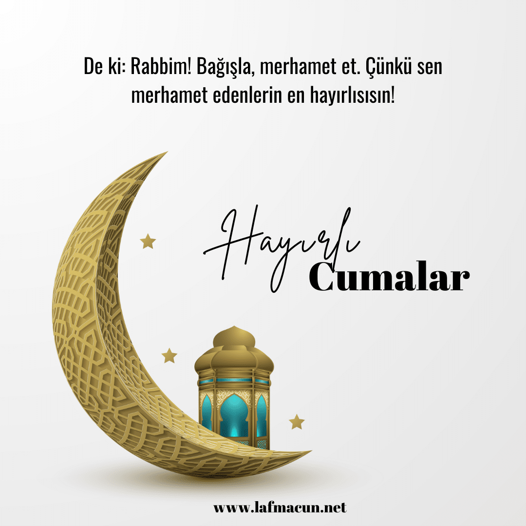 Resimli cuma mesajı