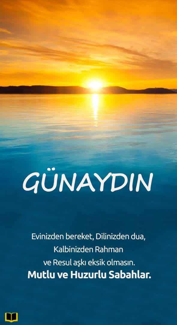 Resimli Günaydın Mesajları