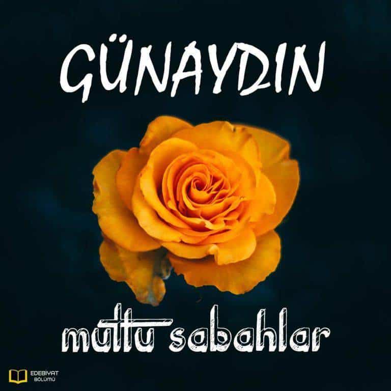 günaydın sevgili mesaj