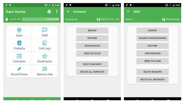 Super Backup & Restore (Türkçe)