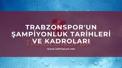 Trabzonspor'un Şampiyonluk Tarihleri ve Kadroları: Bordo-Mavili Efsanenin Yükselişi 86 Trabzonspor'un Şampiyonluk Tarihleri ve Kadroları