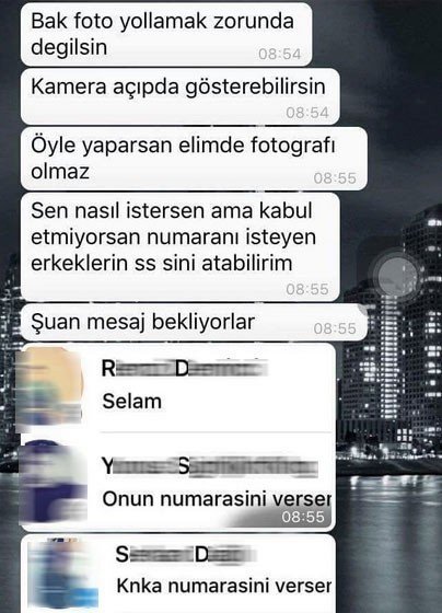 Twitter Üzerinden Genç Kıza İğrenç Tuzak 6 Genç Kıza Tehdit Mesajları