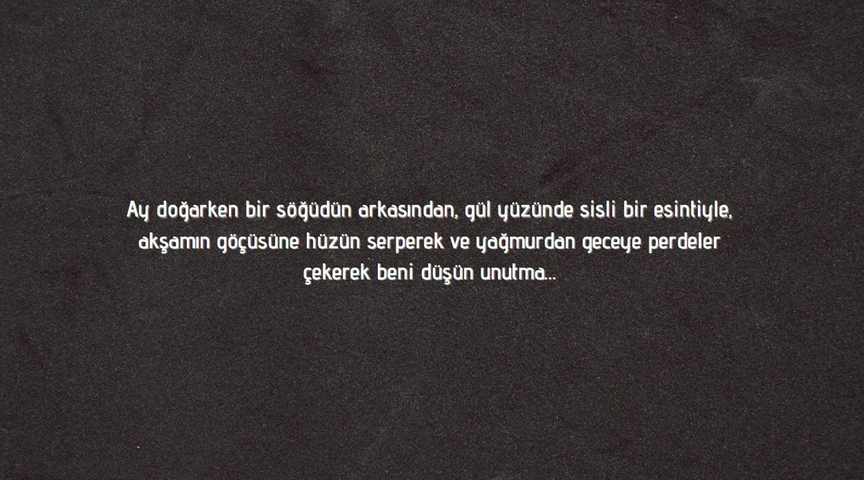 Ayrılık şiiri