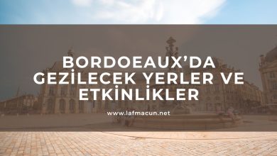 Bordoeaux Gezilecek Yerler ve Etkinlikler 57 Bordoeaux Gezilecek Yerler