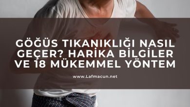 Göğüs Tıkanıklığı Nasıl Geçer?