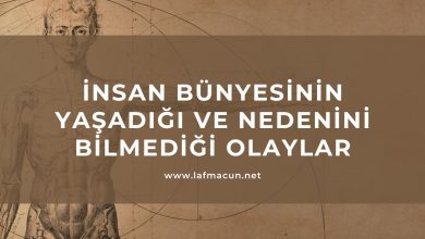 İnsan Bünyesinin Yaşadığı ve Nedenini Bilmediği Olaylar
