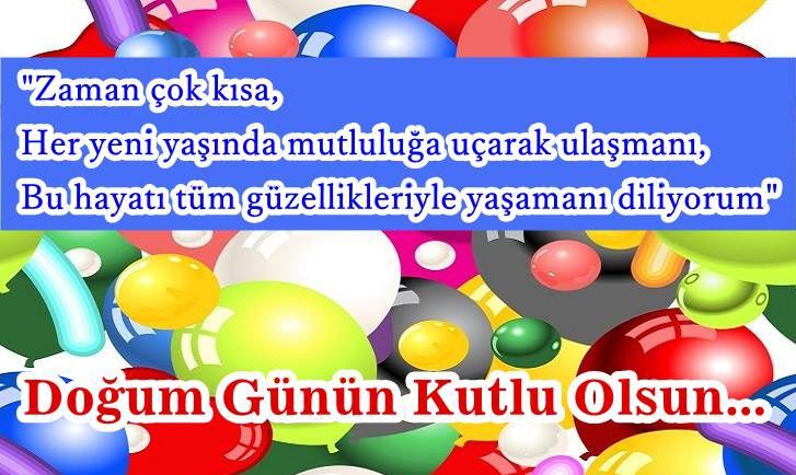 en güzel doğum günü mesajları