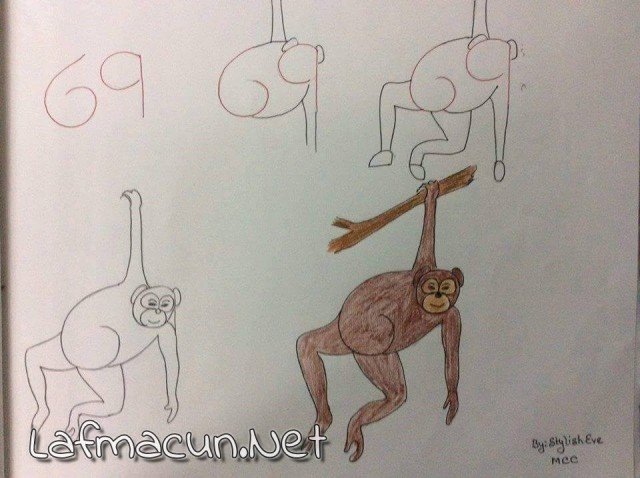 60 dan Maymun Çizmek