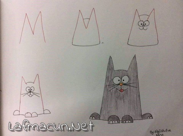 M den Kedi Çizmek