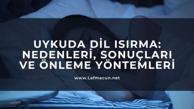 Uykuda Dil Isırma: Nedenleri, Sonuçları ve Önleme Yöntemleri