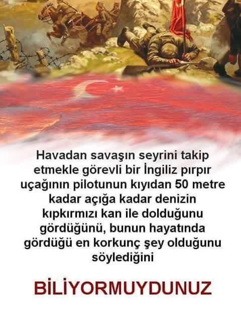 Çanakkale savaşı ilginç bilgiler