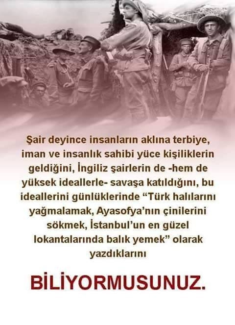 Çanakkale savaşı ingiliz asker günlükleri