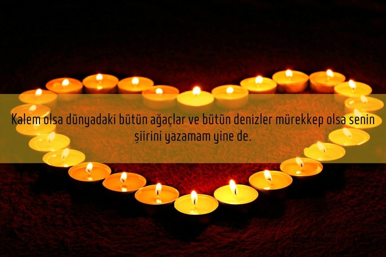 sevgiliye sözler