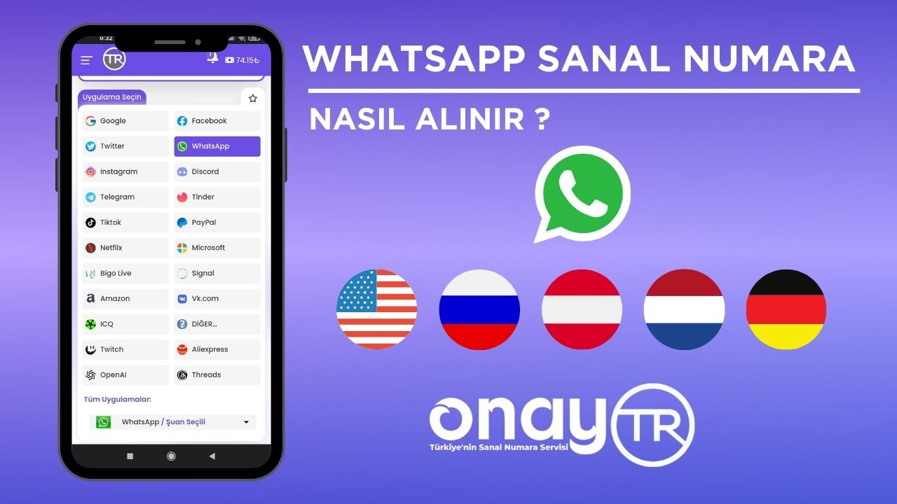 Whatsapp Sanal Numarası Nasıl Alınır? 2 Whatsapp Sanal Numarası Nasıl Alınır?