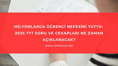 Milyonlarca Öğrenci Nefesini Tuttu: 2025 TYT Soru ve Cevapları Ne Zaman Açıklanacak? 23 2025 TYT Soru ve Cevapları Ne Zaman Açıklanacak?