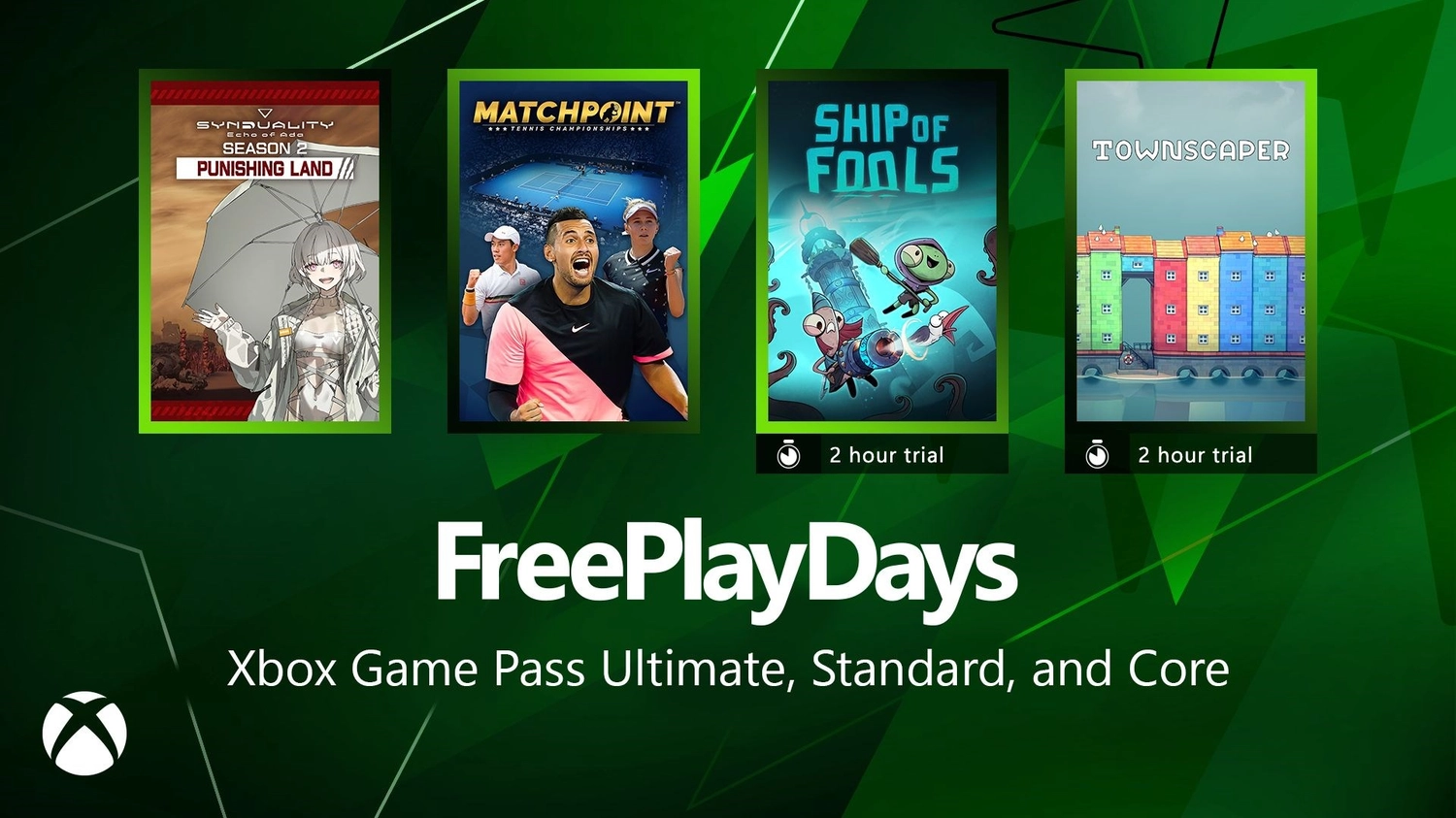 xbox ücretsiz oyun günleri